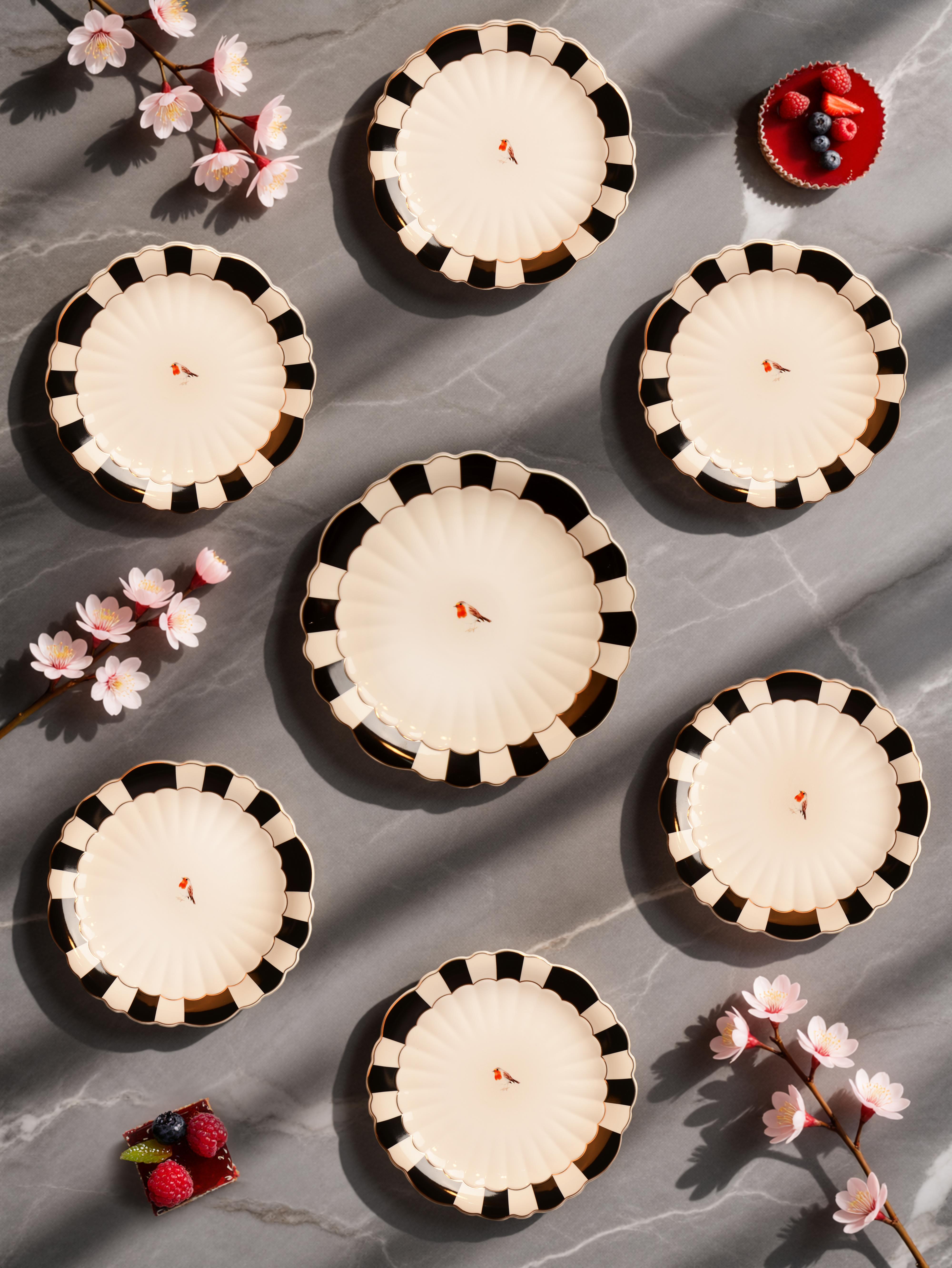 ROYAL CHARME-SOAR 7'Lİ PASTA SERVİS