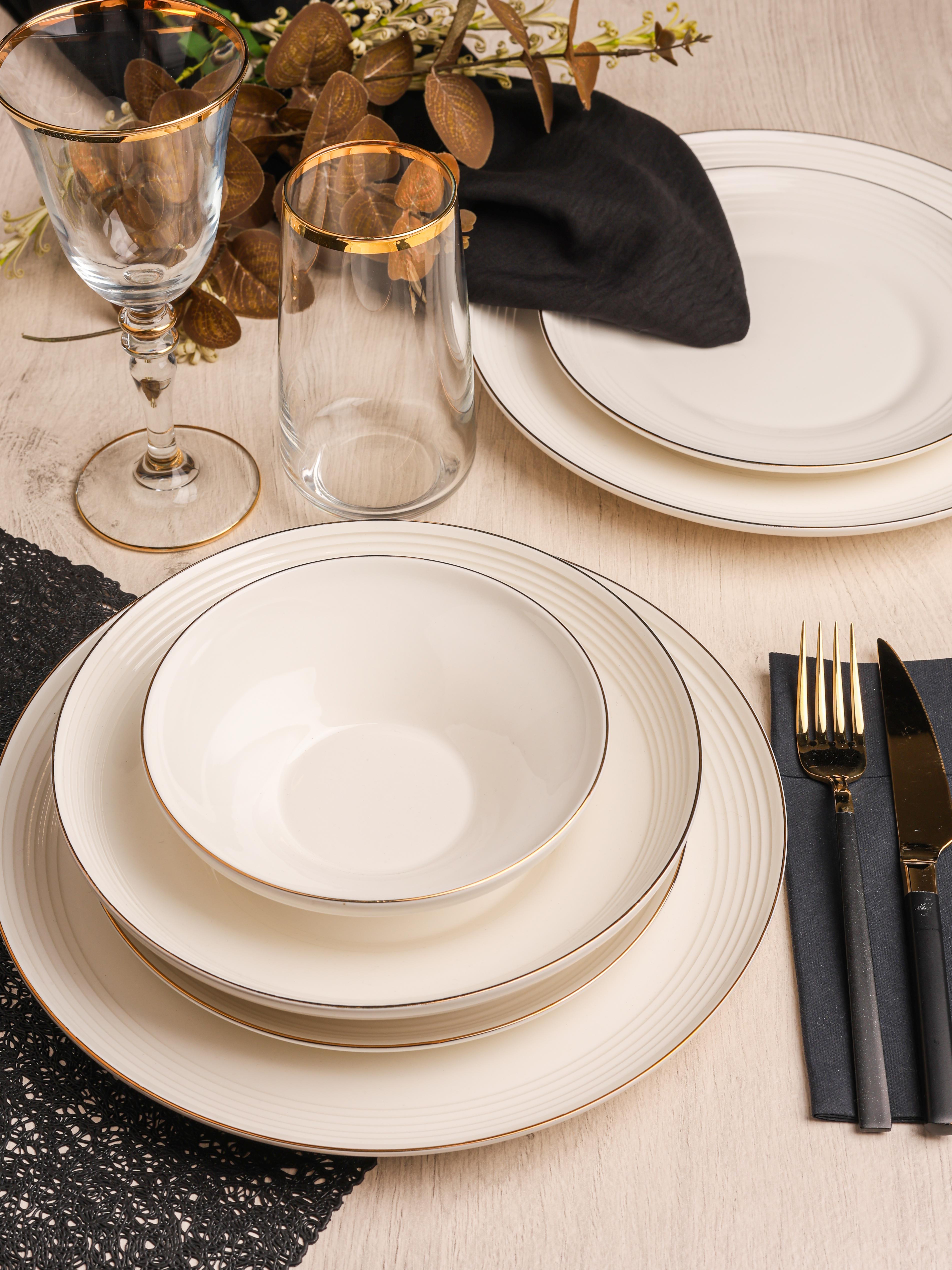 ROYAL CHARME-VALERY GOLD 24 PARÇA YEMEK TAKIMI