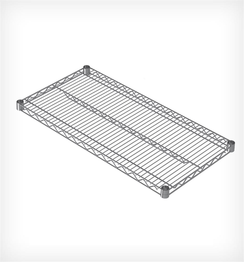 36x122 304 Light Paslanmaz Ek Kat İstif Rafı