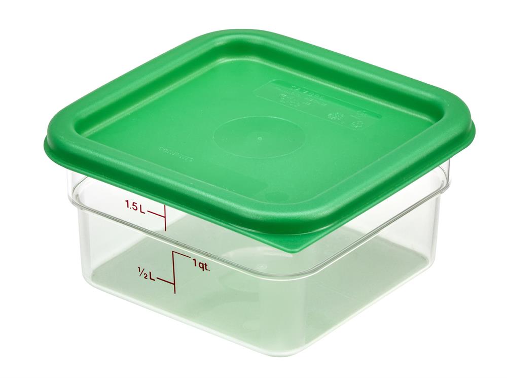 CAMBRO KARE 1,9Lt. POLİKARBON SAKLAMA KABI TAKIMI