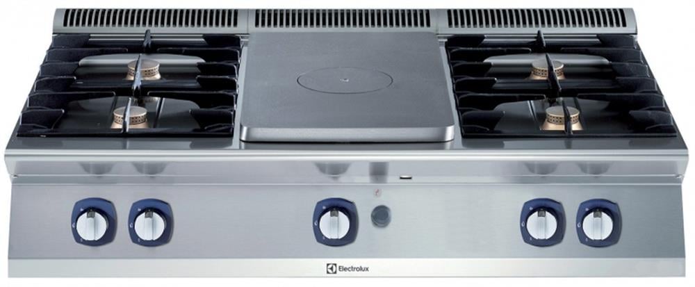 Electrolux Gazlı Set Üstü Kapalı Ateş Ocak Ortada Modul 120*73*25 cm