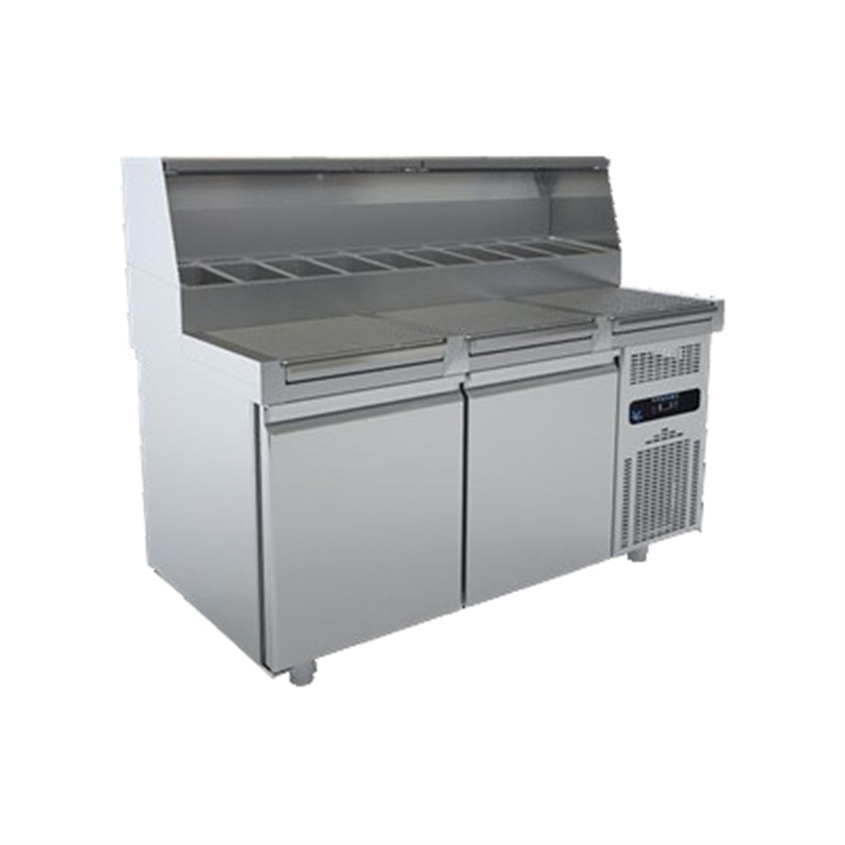 Frenox Pizza Hazırlık Makeup 166*83*136 cm 2 ve 8 C