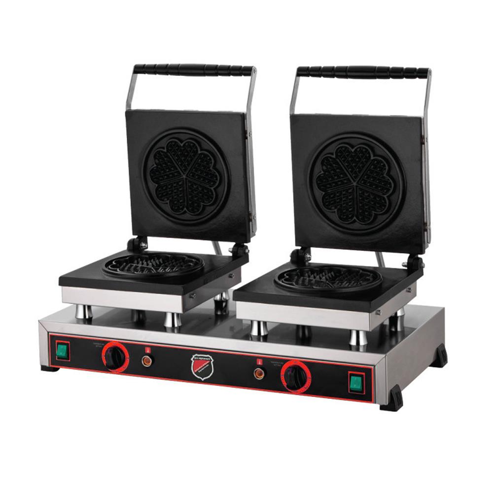 Işıkgaz Çiftli Çiçek Waffle Makinesi  70 x 43 x 30