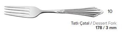 Jumbo 1003 Tatlı Çatal 12 Ad