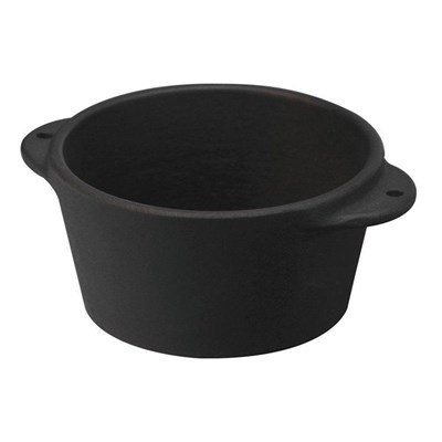 Lava Döküm   Yuvarlak Sufle / Sos Kabı.  Çap8cm.