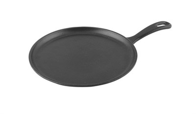 Lava Döküm  Krep / Pizza / Pancake Tavası, Yuvarlak, Metal Saplı, Çap26cm.
