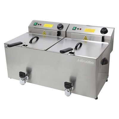 Öztiryakiler Frıtoz Elektrikli 2*10 lıtre Trıfaze