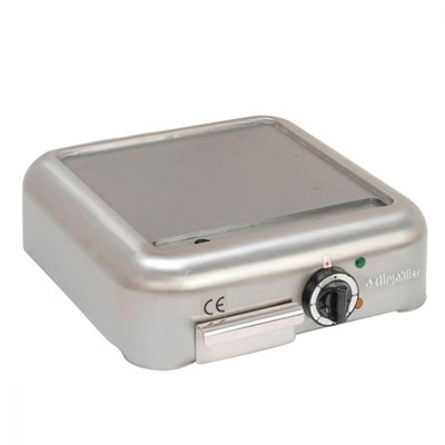 Öztiryakiler Grill Plate Teklı Düz Elektrikli Compact Serı 40*40