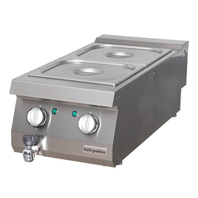 Öztiryakiler Set Üstü Elektrikli Bain Marie 40x90x30 Gn Kaplar Hariç