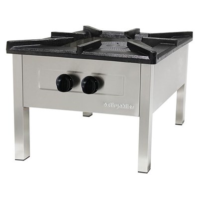 Öztiryakiler Yer Ocağı Gazlı Cıft Yanıslı 70*70*50