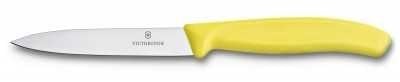 Victorinox Soyma Bıçağı 10 cm Düz Asc Sarı Vt 6 7706 L118