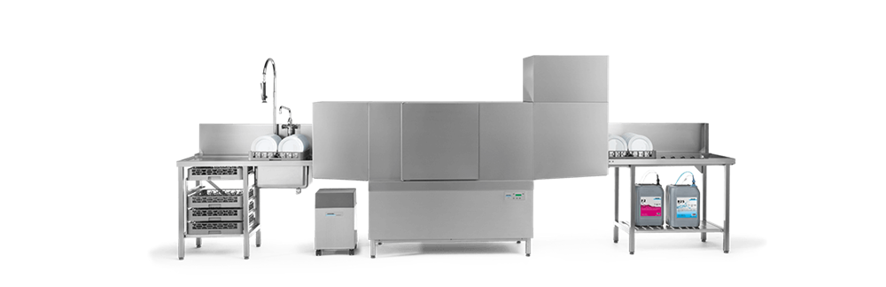 Winterhalter Endüstriyel Konveyörlü Bulaşık Makinesi C50