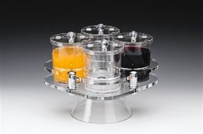 Zicco Döner Pc Sosluk Reçellik Baharatlık 27*27*H 23 cm