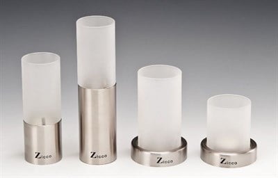 Zicco İnce Kısa Boy Kandil H 14 cm