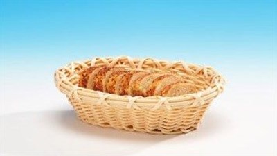 Zicco Küçük Oval Plastik Sepet Açık 18*23 cm H 7 cm