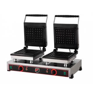 Işıkgaz Çiftli Kare Waffle Makinesi  70 x 43 x 30