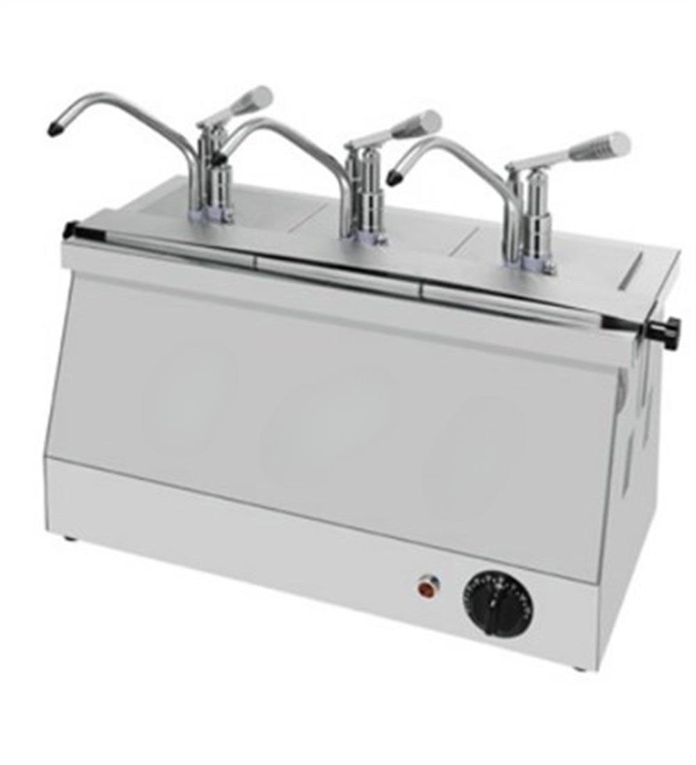 3 X 1/4-200 GASTRONOM KALANDO BENMARİLİ SOS POMPASI