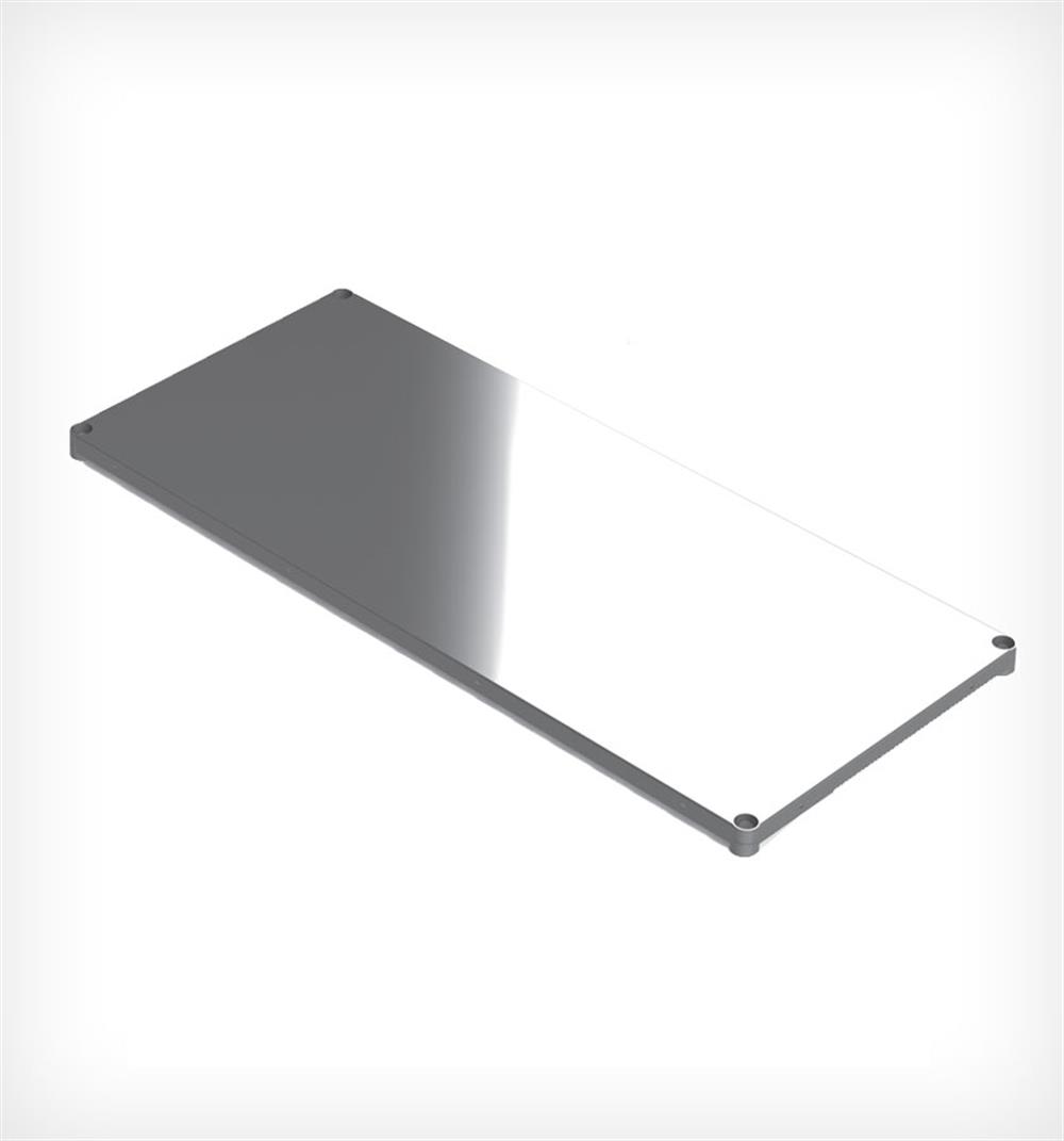 46x152 201 Paslanmaz Düz Ek Kat İstif Rafı