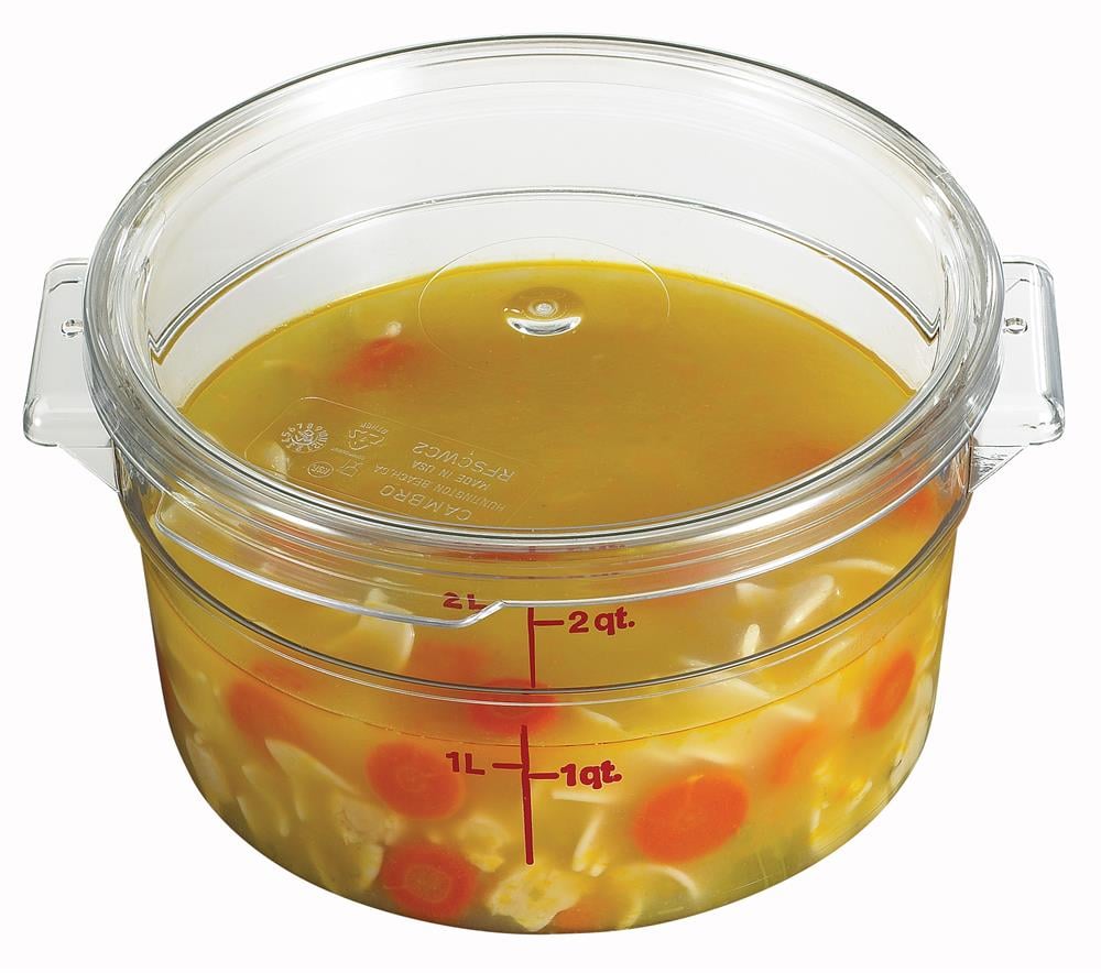 CAMBRO DAİRE 1,9Lt. POLİKARBON SAKLAMA KABI TAKIMI