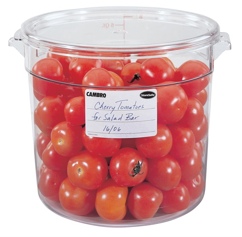CAMBRO DAİRE 5,7Lt. POLİKARBON SAKLAMA KABI TAKIMI