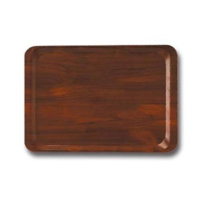 Cambro Selform Ahşap Desenli Tepsi Dikdörtgen Kaymaz 20 x 28 cm 006K