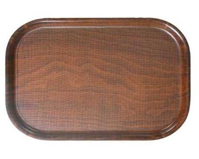 Cambro Woodform Maun Tepsi Dikdörtgen Kaymaz 33 x 23 cm 207K