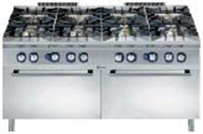 Electrolux 8 Açık Ateşli Gazlı Kuzine 160*93*85 cm
