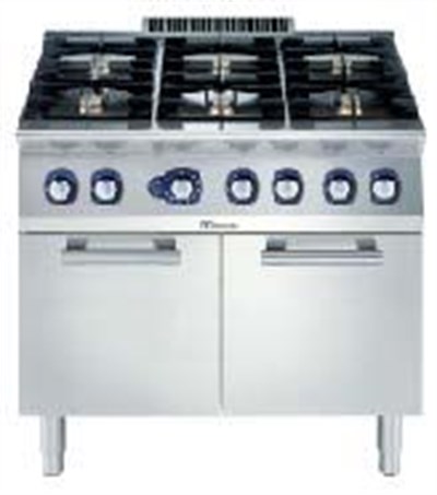 Electrolux Gazlı 6 Açık Ateşli Kuzine 120x73x85