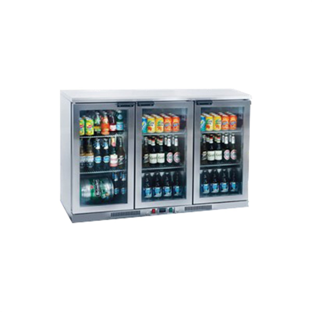Frenox Bar Buzdolabı 2 ve 8 C Paslanmaz Gövde 138*50*91 cm Çarpma Kapılı