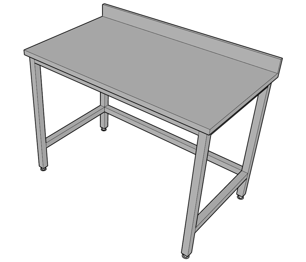 Halsan Çalışma Tezgahı Taban Rafsız 220x70x85