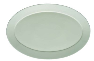 Jumbo Vals Balık Tabak 41 cm 12 Adet
