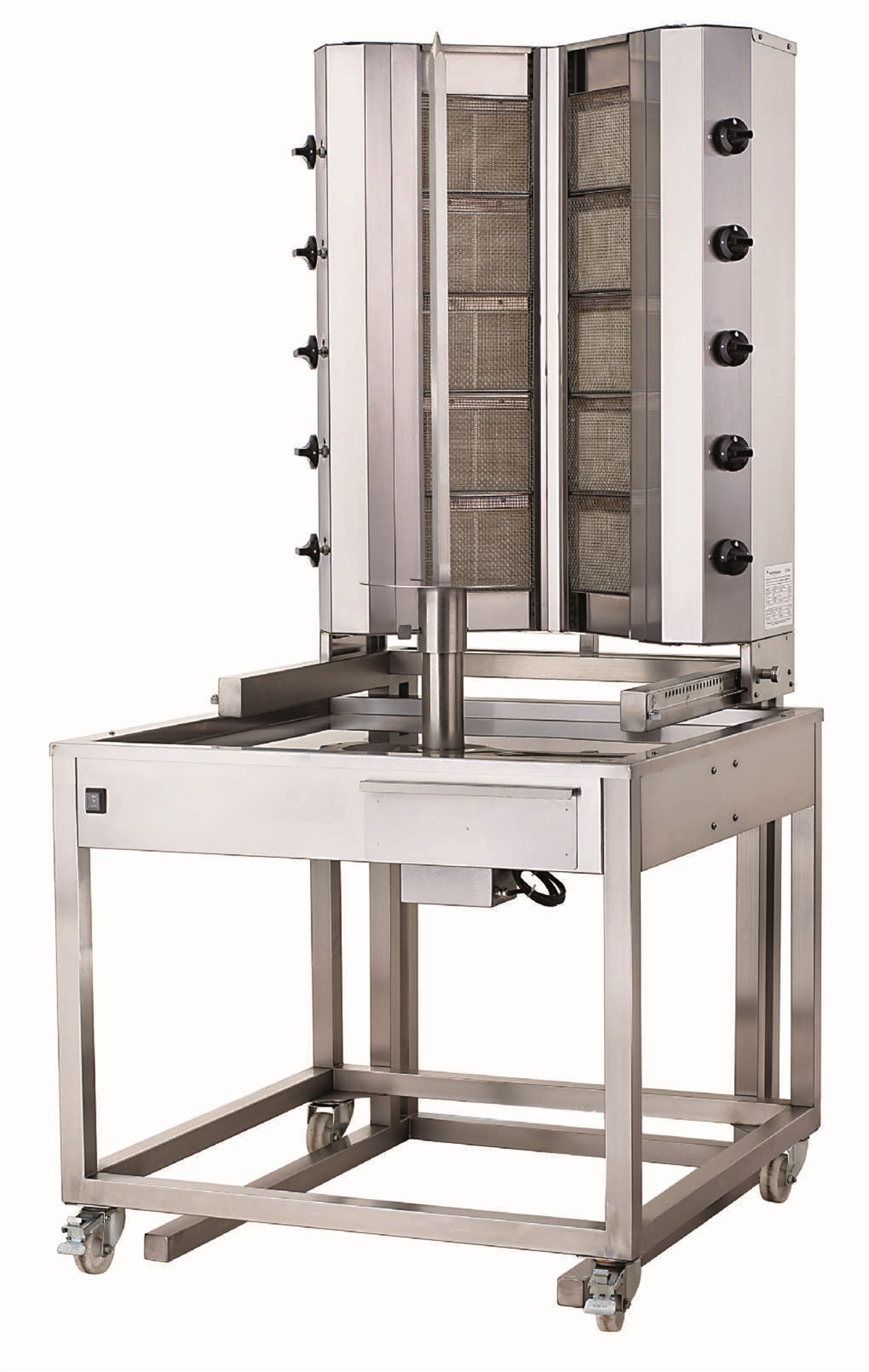 Kalitegaz KLG225-VA Gazlı Döner Ocağı Alttan Motorlu Arabalı V Model