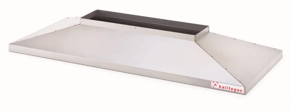 Kalitegaz Piliç Çevirme Ekipmanı, Davlumbaz, 1145x515x168 mm