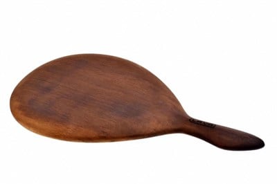 Lava Döküm   Ahşap et ve kesme tahtası, Özel Şekil. Iroko ağacı. Ölçü 21x35cm.