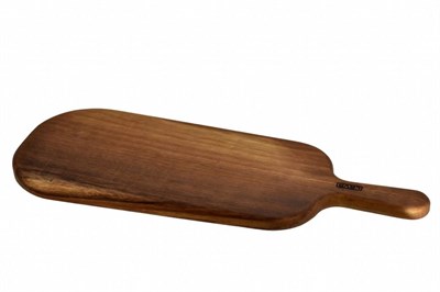 Lava Döküm   Ahşap et ve kesme tahtası, Özel Şekil. Iroko ağacı. Ölçü 22x59cm.