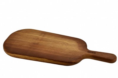 Lava Döküm   Ahşap et ve kesme tahtası, Özel Şekil. Iroko ağacı. Ölçü 22x51cm.