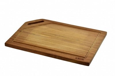 Lava Döküm   Ahşap kesme tahtası, Iroko ağacı. Dikdörtgen. Ölçü 26x38cm.