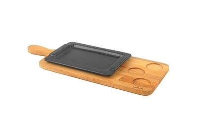 Lava Döküm   Ahşap servis tahtası. LV HRC 001-002-006-007-008-009-010-011-013-015 kodlu ürünler için.  Ölçü 20x51cm.