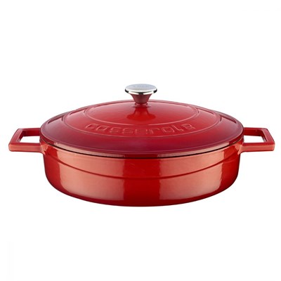 Lava Döküm  Çok amaçlı yayvan tencere. Çap28