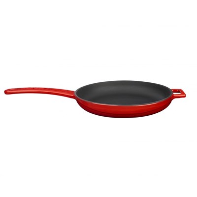 Lava Döküm  Kızartma Tavası, Metal Kulplu. Çap16cm.