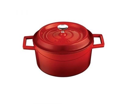 Lava Döküm  Yuvarlak Tencere. Çap20cm.