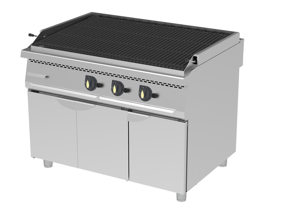 Lavtaş Izgara, Mono Blok, Gazlı  1200 x 900 x 900 mm
