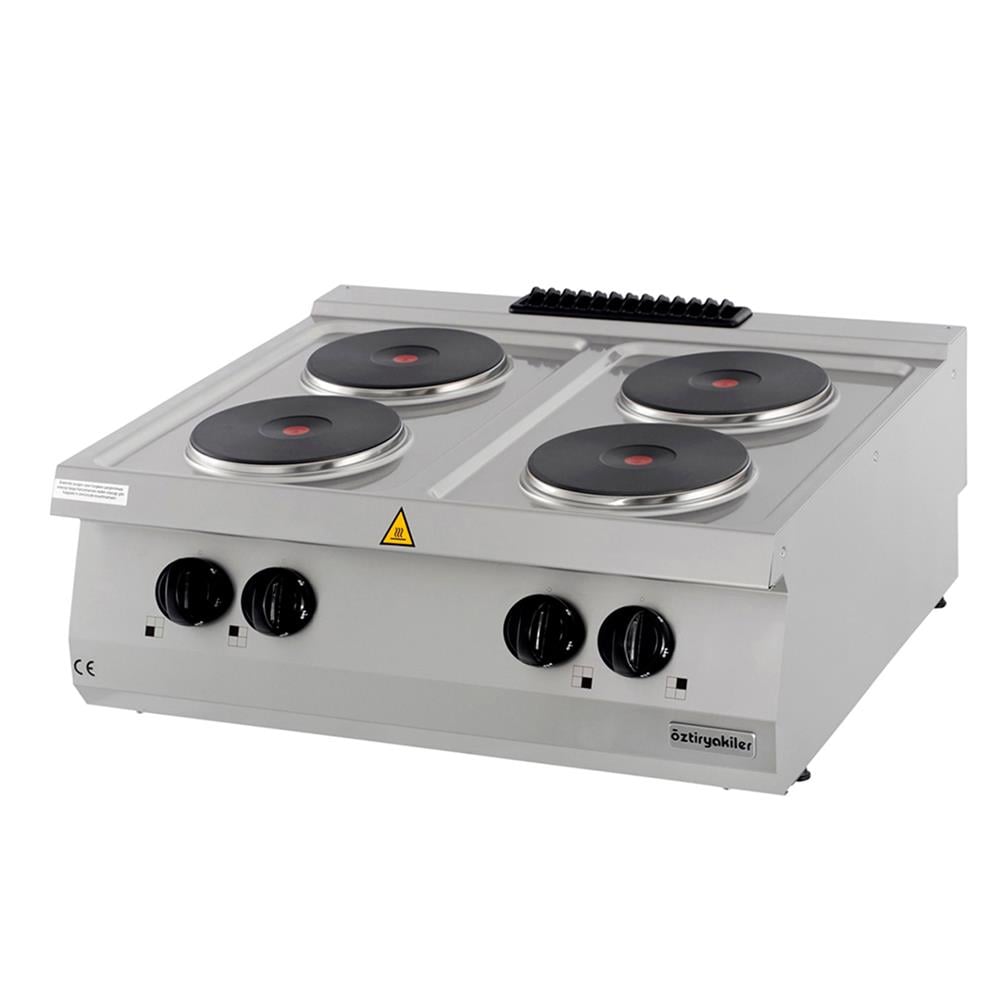 ÖZTİRYAKİLER SET ÜSTÜ DÖRTLÜ OCAK ELEKTRİKLİ 80*70*30