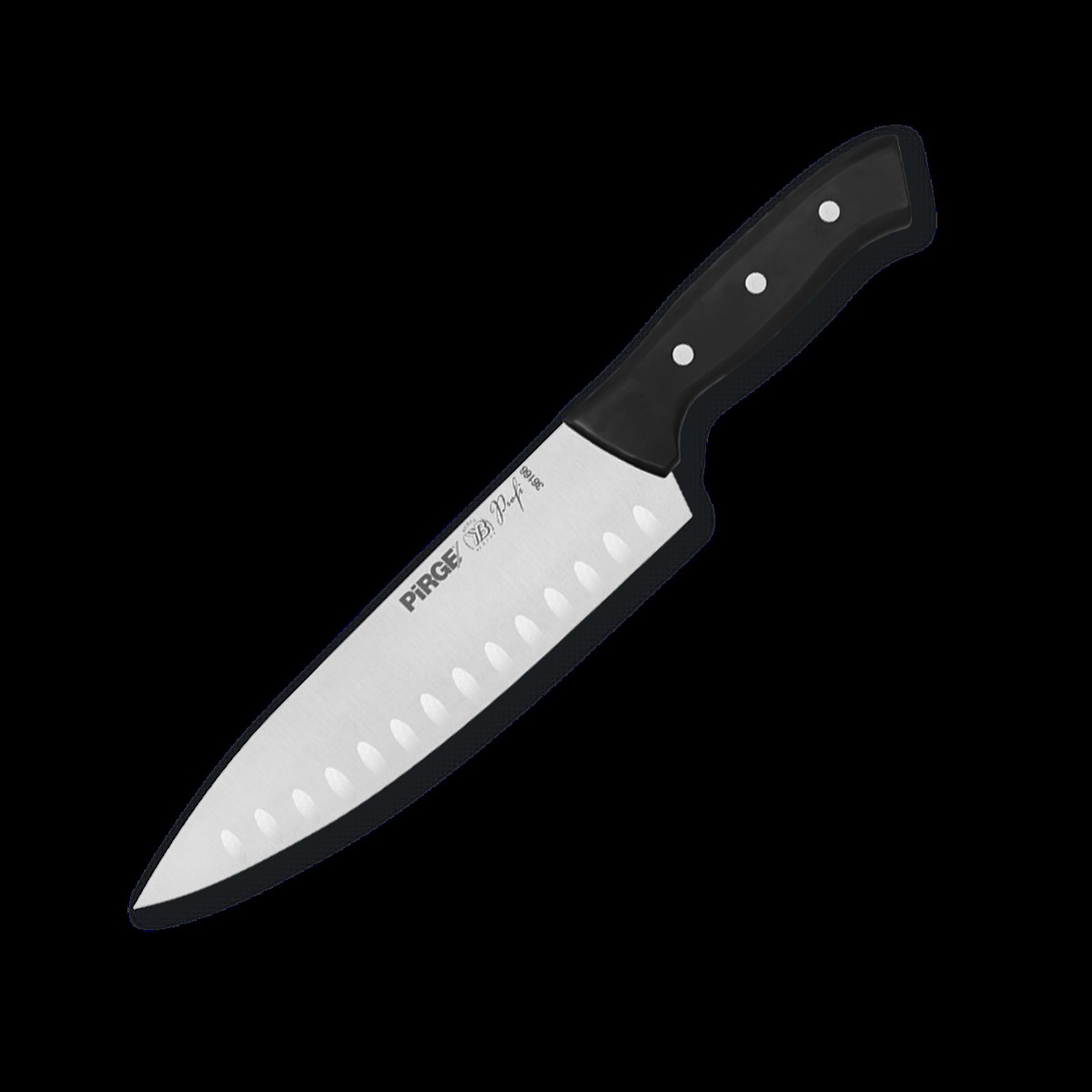 Pirge Profi Şef Bıçağı Oluklu 23 cm 36166