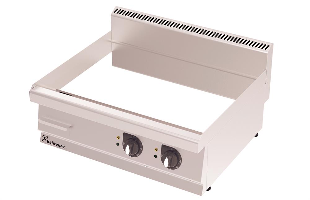 Pleyt Izgara, Elektrikli, Düz, Krom Kaplı 800 x 700 x 290 mm