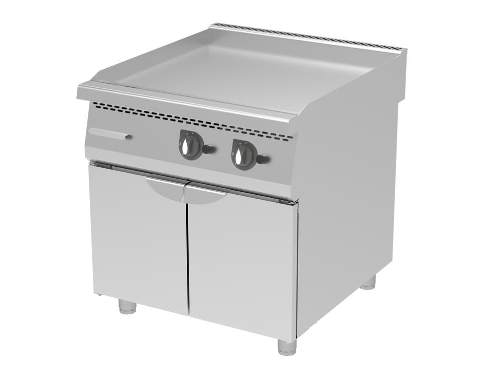 Pleyt Izgara, Mono Blok, Gazlı, Düz 800 x 900 x 900 mm
