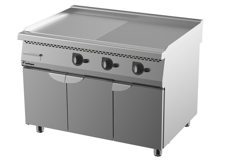 Pleyt Izgara, Mono Blok, Gazlı, Yarı Oluklu 1200 x 900 x 900 mm