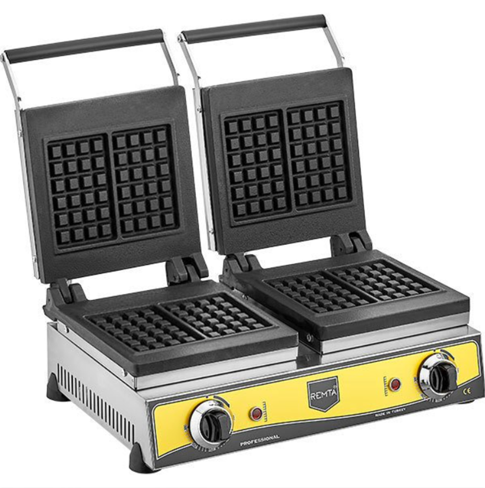 Remta Çiftli Kare Model Waffle Makinesi 54x41x22