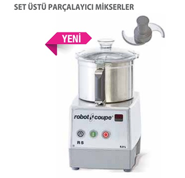 Robot Coupe Setüstü Parçalama R5G Monofaz 