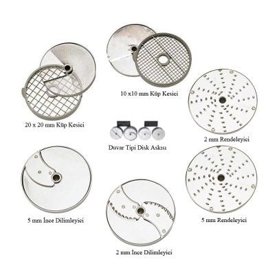 Robotcoupe 8 Bıçaklı Disk Seti